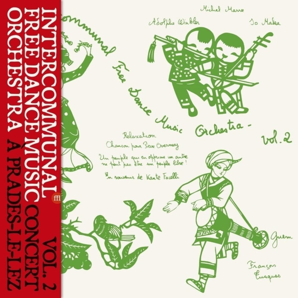 Intercommunal Free Dance Music Orchestra- Concert A Prades Le Lez Vol 2 - VINYL