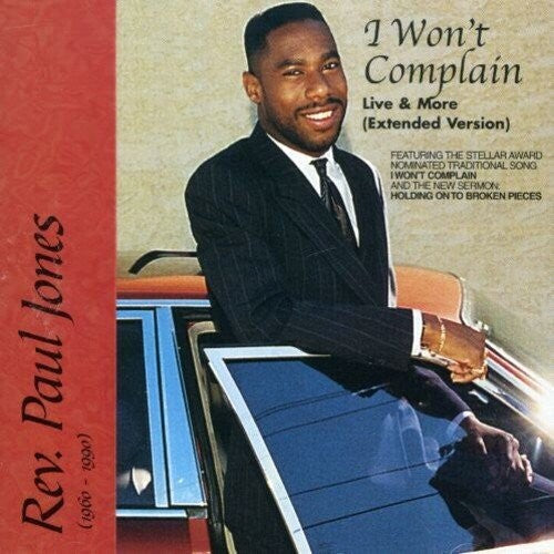 Rev. Paul Jones: I Won't Complain (Extended Version) \ CD