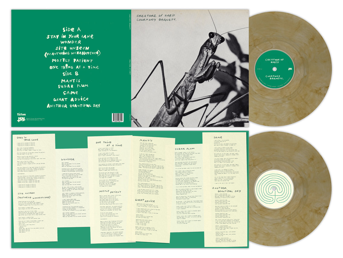 Courtney Barnett- Creature Of Habit (Indie Exclusive Caramel Vinyl) - VINYL