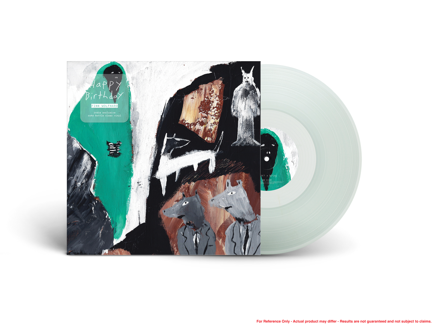 Finn Wolfhard- Happy Birthday (Indie Exclusive Coke Bottle Clear Vinyl) - VINYL