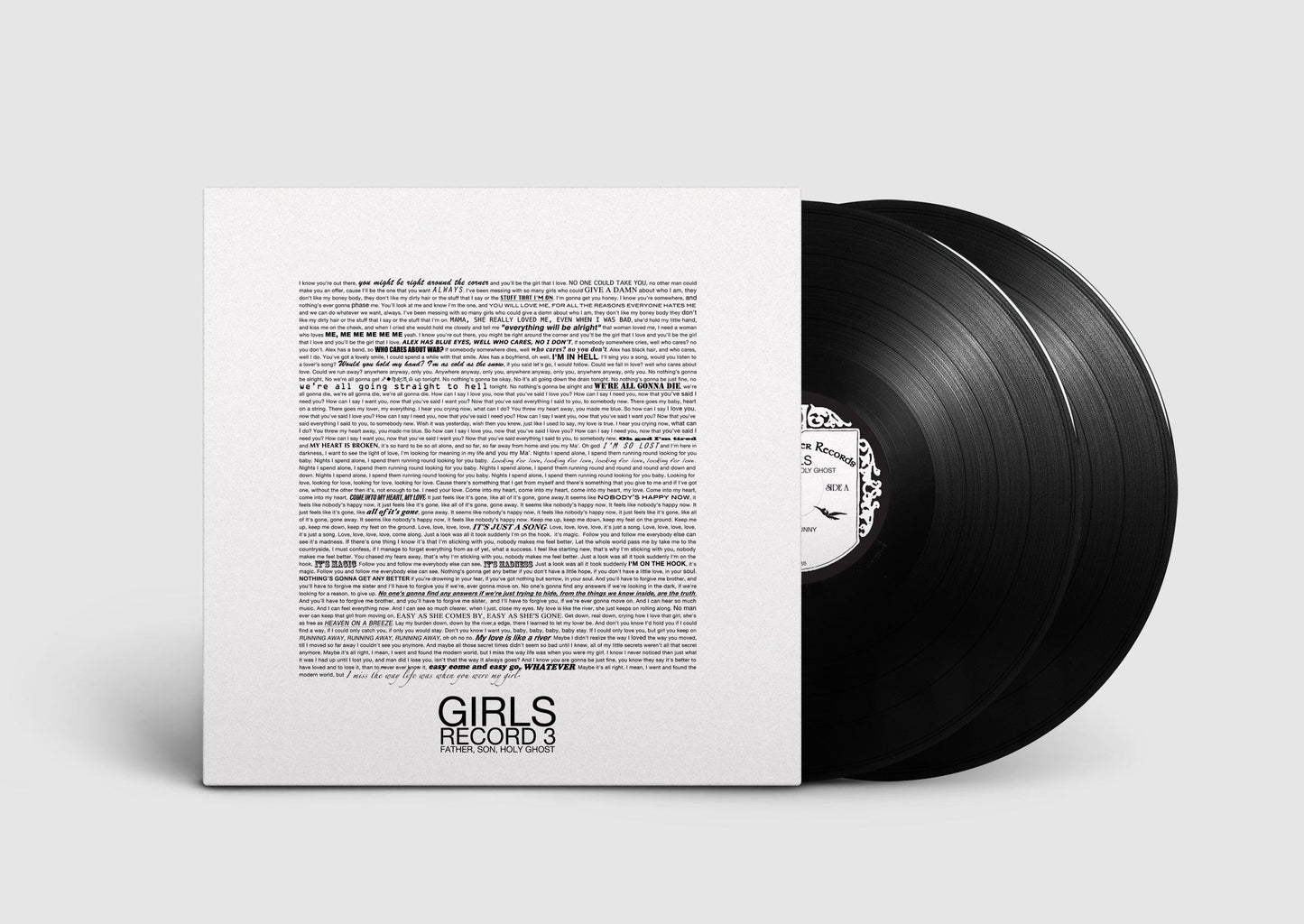 The Girls- Fathers, Son, Holy Ghost - VINYL