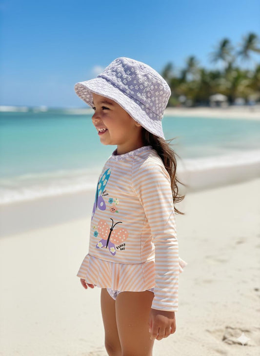 H3161 Long Sleeve Butterfly Kids