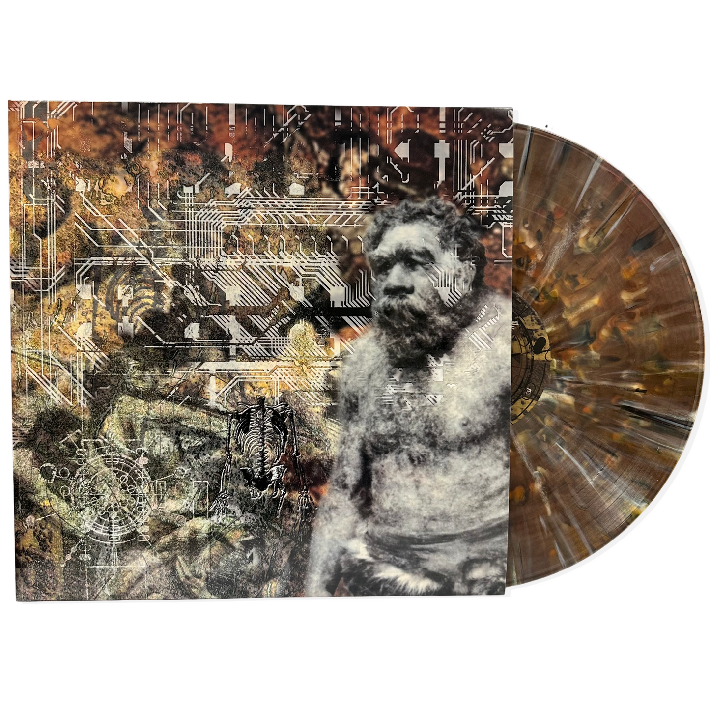 Dissolve- Caveman Of The Future (Clear Orange w/ Black Splatter Vinyl) - VINYL
