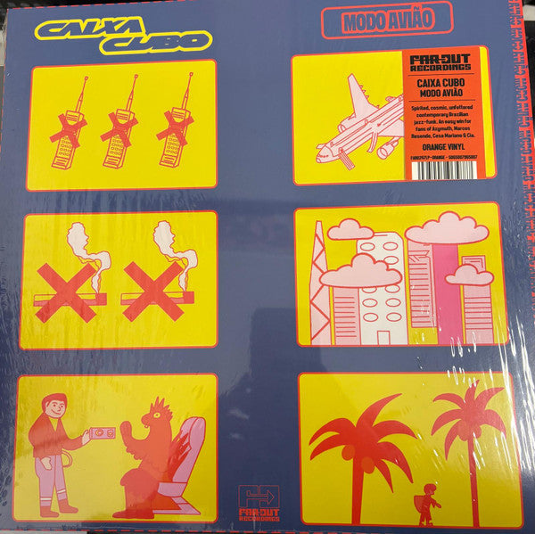 Caixa Cubo- Modo Aviao - VINYL