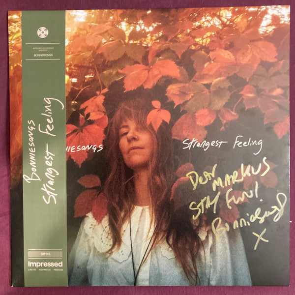Bonniesongs- Strangest Feeling - Clear Vinyl - VINYL