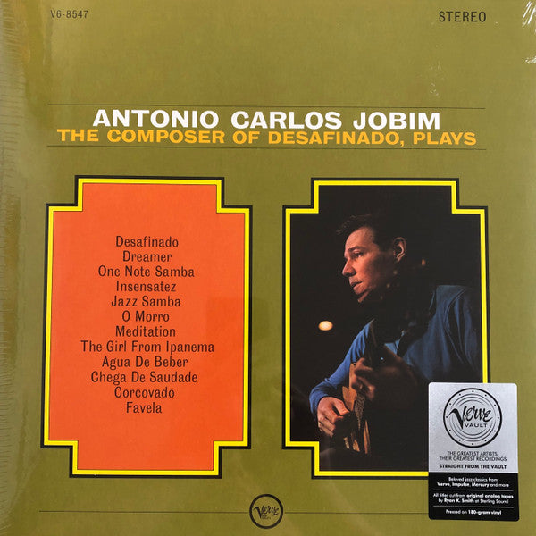 Antonio Carlos Jobim- The Composer Of Desafinado, Plays (Verve Vault Series) - VINYL