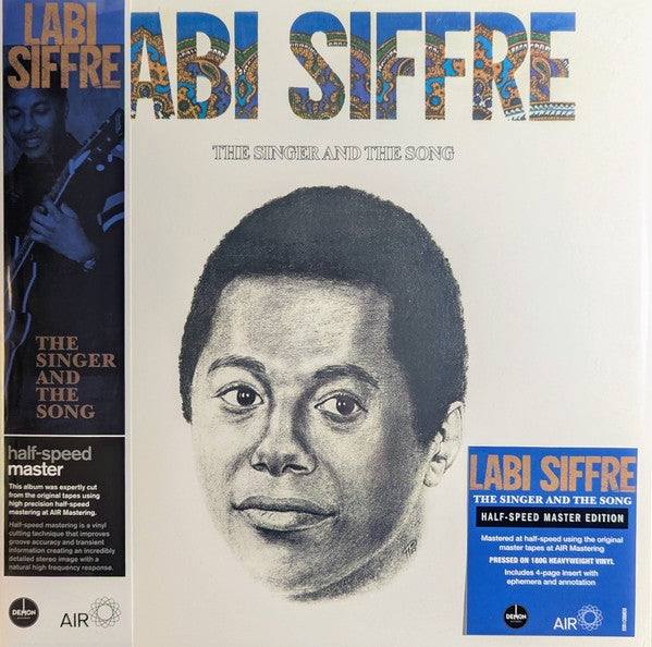 Labi Siffre- The Singer & The Song - Half-Speed Mastered 180-Gram Black Vinyl - VINYL