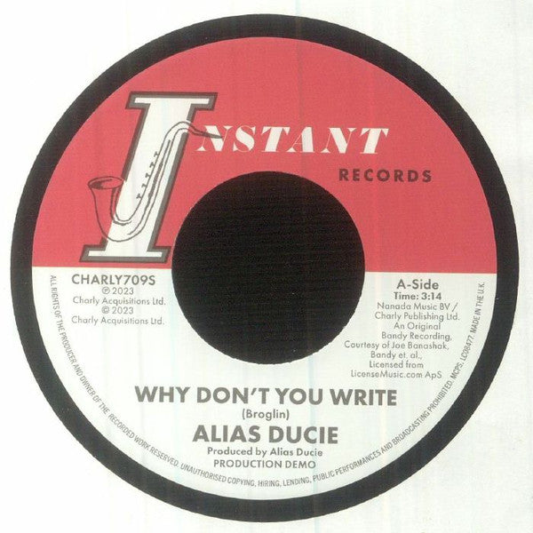 Why Don't You Write (Production Demo) / Why Don't You Write - Limited Remastered 7-Inch Vinyl - VINYL