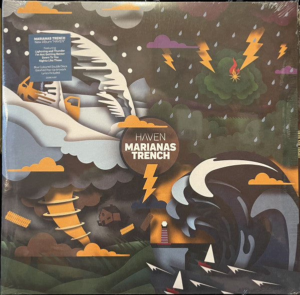 Marianas Trench- Haven - Blue Colored Vinyl - VINYL