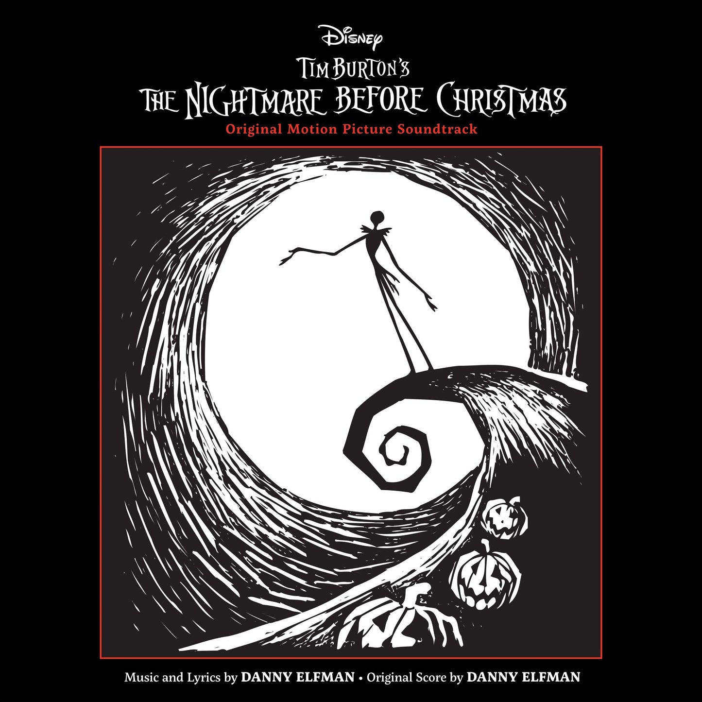 The Nightmare Before Christmas (Original Soundtrack) (Zoetrope Pic Disc) (DAMAGED) - VINYL