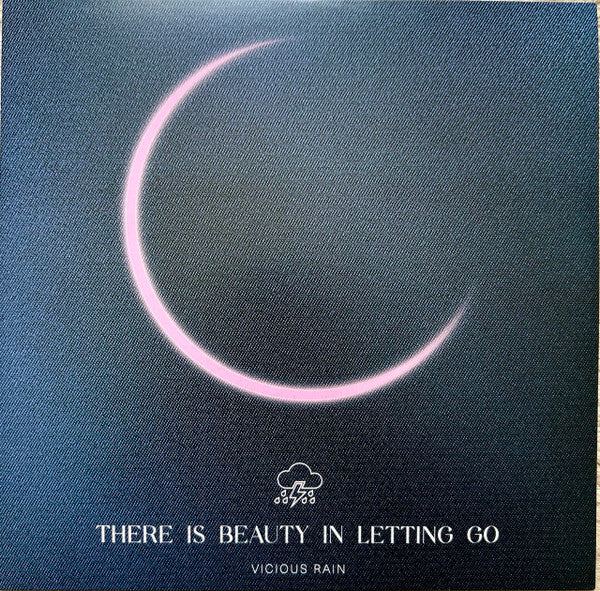 Vicious Rain- There Is Beauty In Letting Go - Limited Light Rose & Black Marble Colored Vinyl - VINYL
