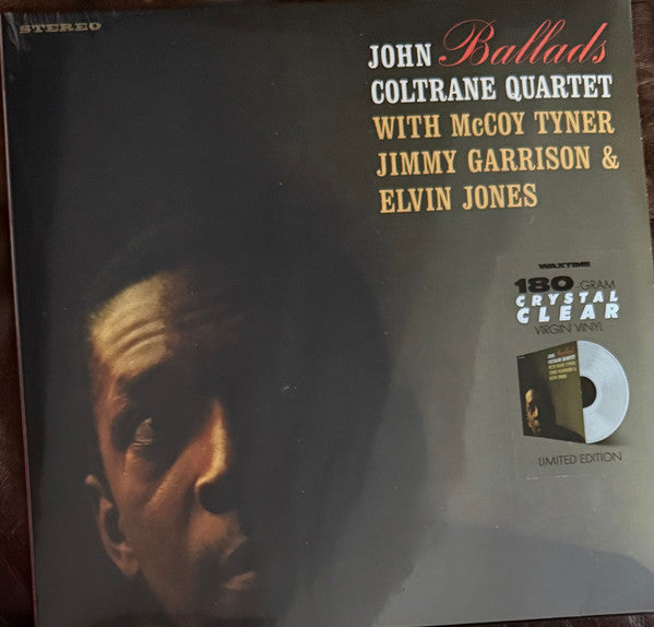 John Coltrane Quartet- Ballads - Limited 180-Gram Clear Vinyl - VINYL