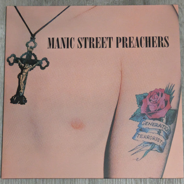 Manic Street Preachers- Generation Terrorists - Limited Rose Red Colored Vinyl - VINYL