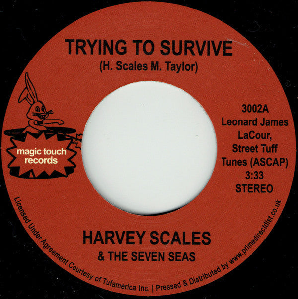 Harvey Scales & The Seven Seas- Trying To Survive - VINYL