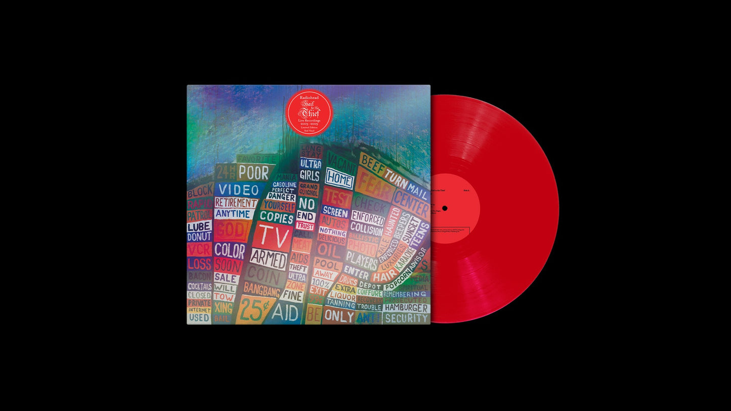 Radiohead- Hail to the Thief Live Recordings 2003-2009 (Indie Exclusive Red Vinyl) - VINYL