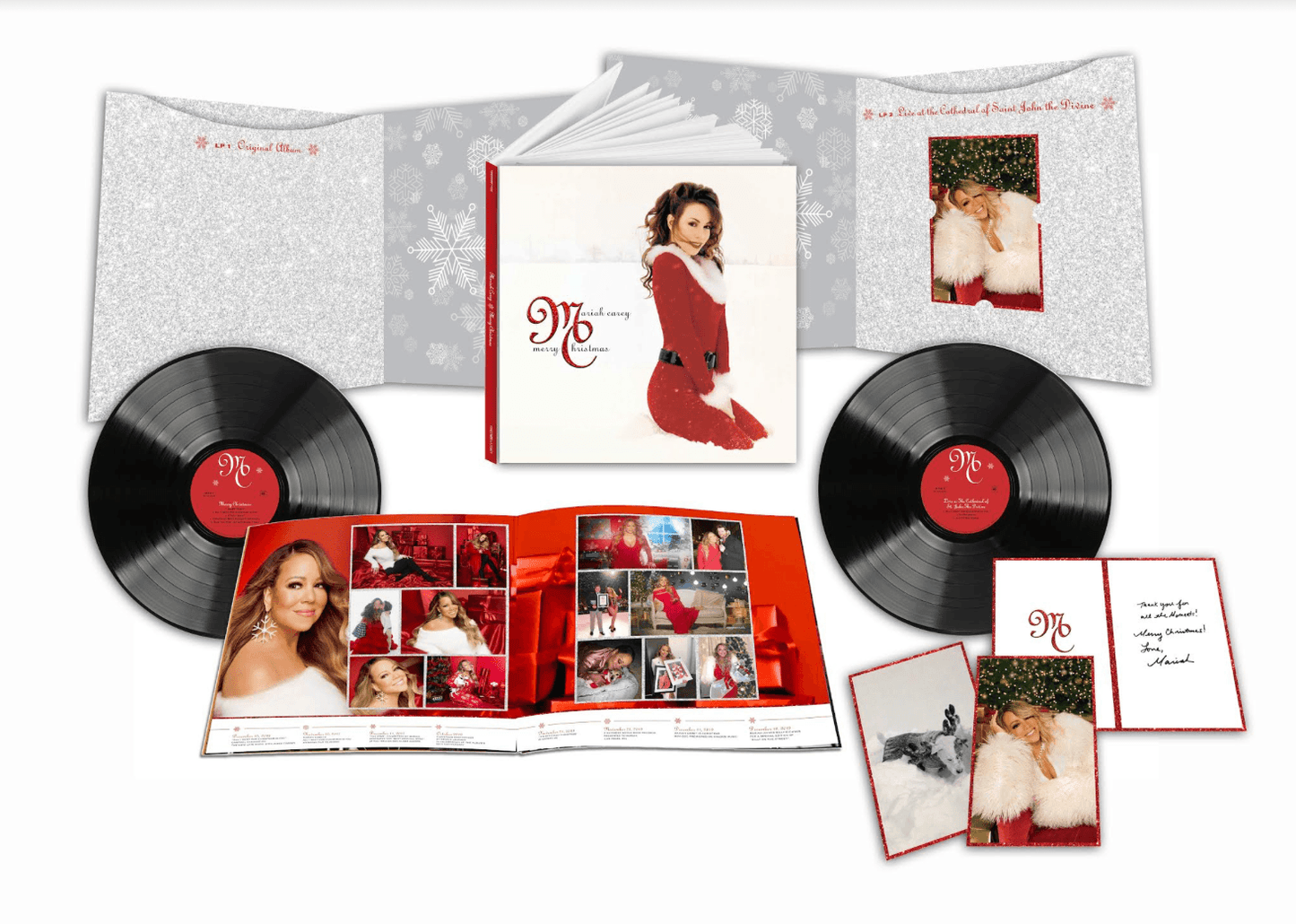 Mariah Carey- Merry Christmas (30th Anniversary) (2LP DLX) - VINYL
