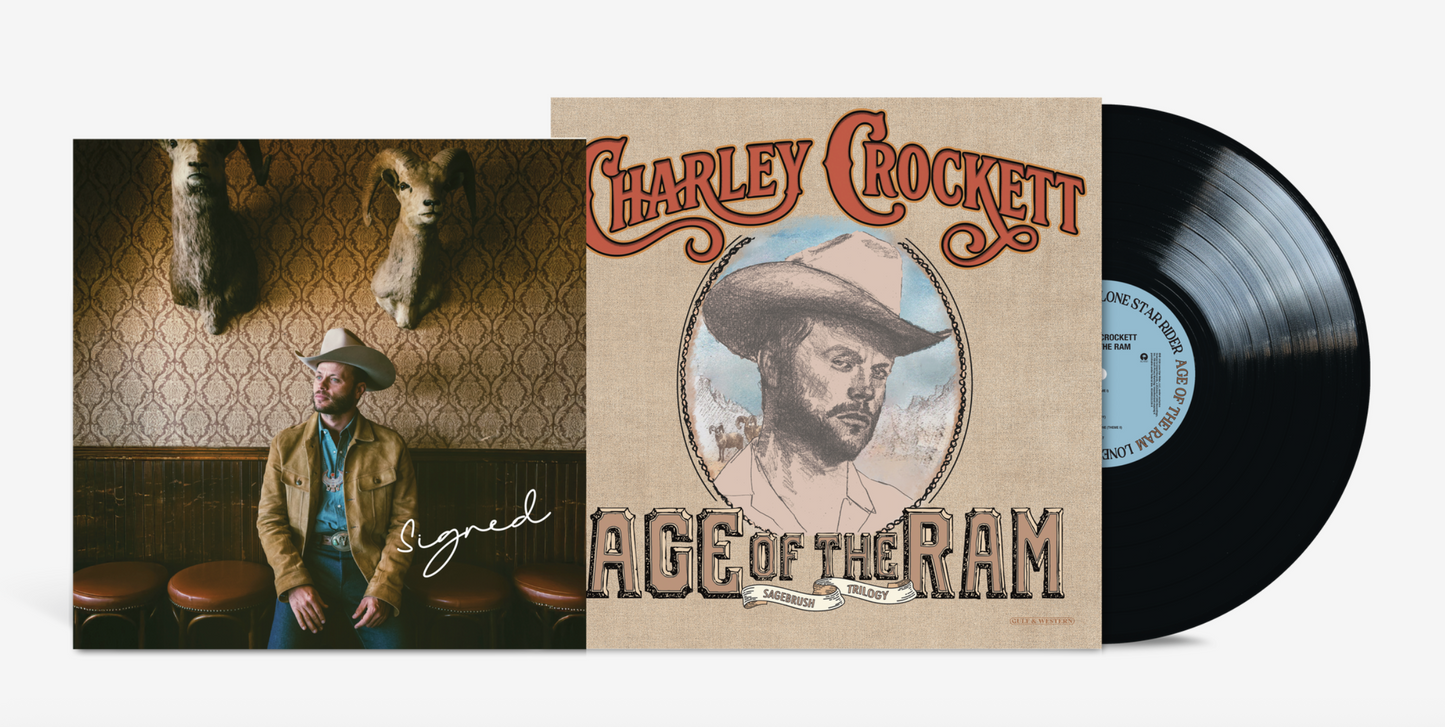 Charley Crockett- Age Of The Ram (Signed Insert) - VINYL