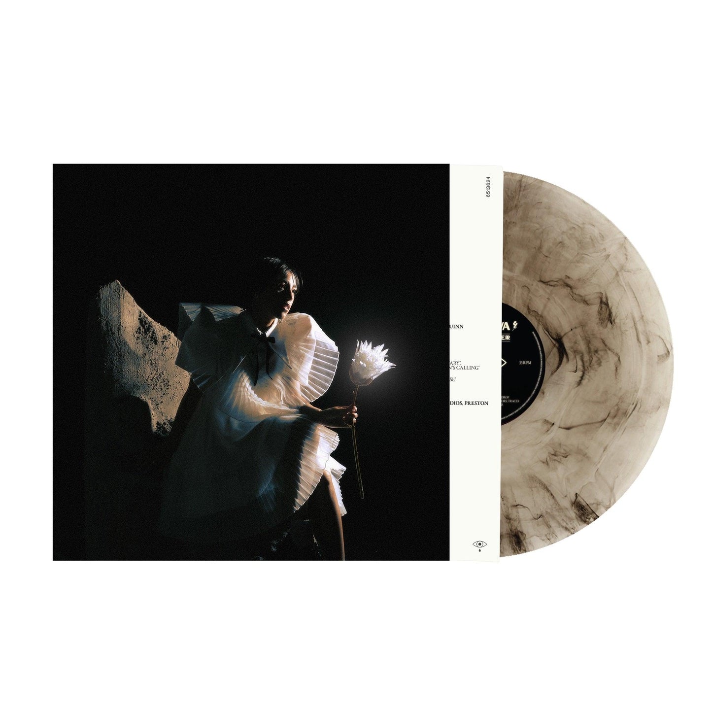 Telenova- Time Is A Flower - Black Marble Colored Vinyl - VINYL