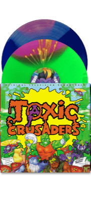 Toxic Crusaders Soundtrack (2xLP Distro Exc. Variant) - VINYL