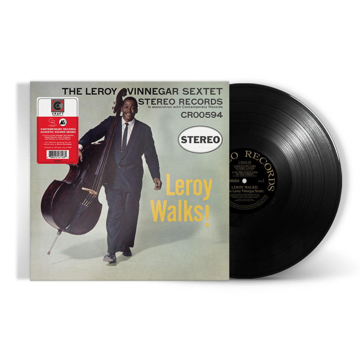 Leroy Vinnegar- Leroy Walks! (Contemporary Records Acoustic Sounds Series) - VINYL