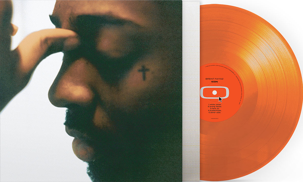 Brent Faiyaz- Icon (RSD Essential Orange Vinyl) (DAMAGED) - VINYL