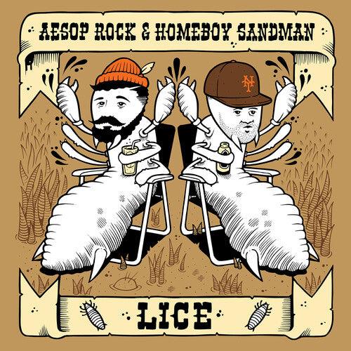 Lice (Aesop Rock & Homeboy Sandman)- Lice (Aesop Rock & Homeboy Sandman) - VINYL