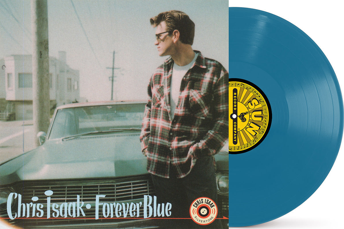Chris Isaak- Forever Blue (RSD Essential Aqua Blue Vinyl) - VINYL