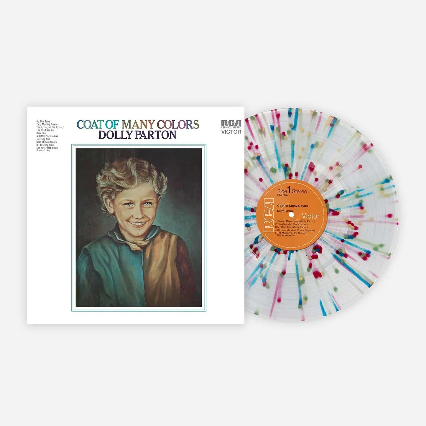 Dolly Parton- Coat Of Many Colors (VMP Pressing) - VINYL