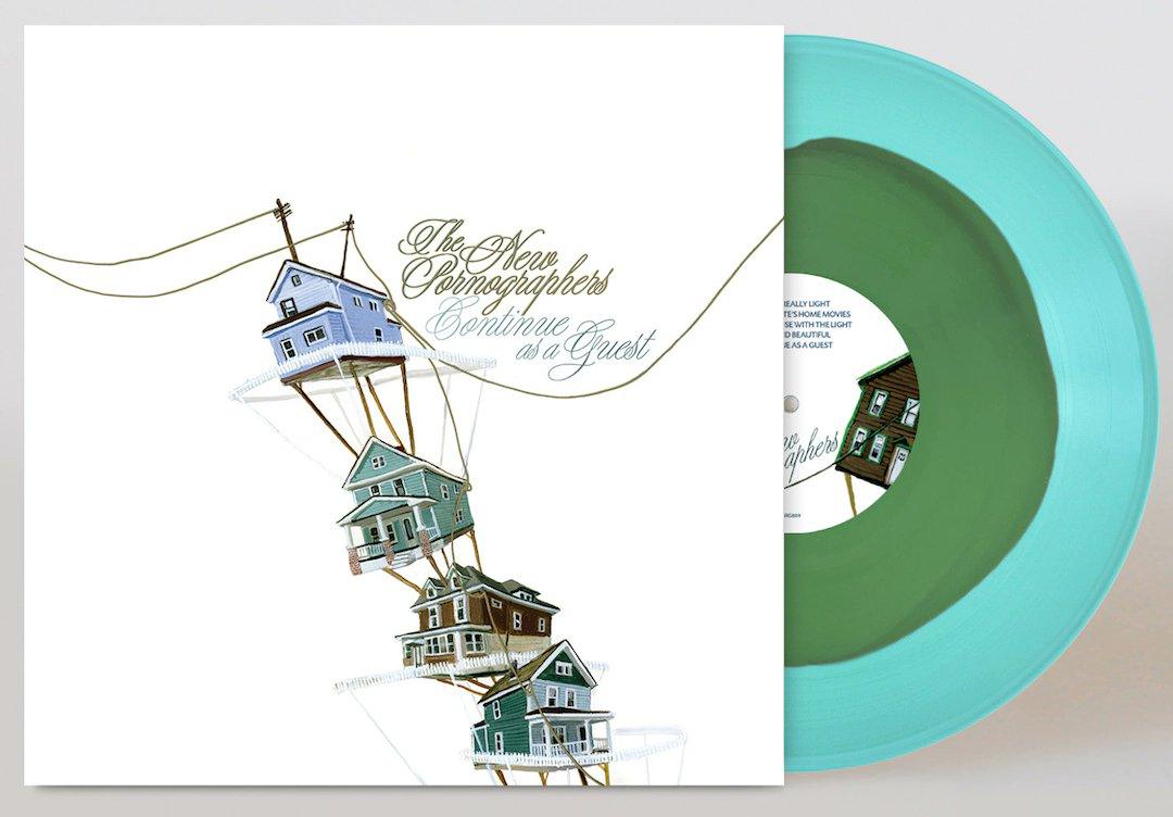 New Pornographers- Continue As A Guest (Indie Exclusive Blue & Green Vinyl) - VINYL