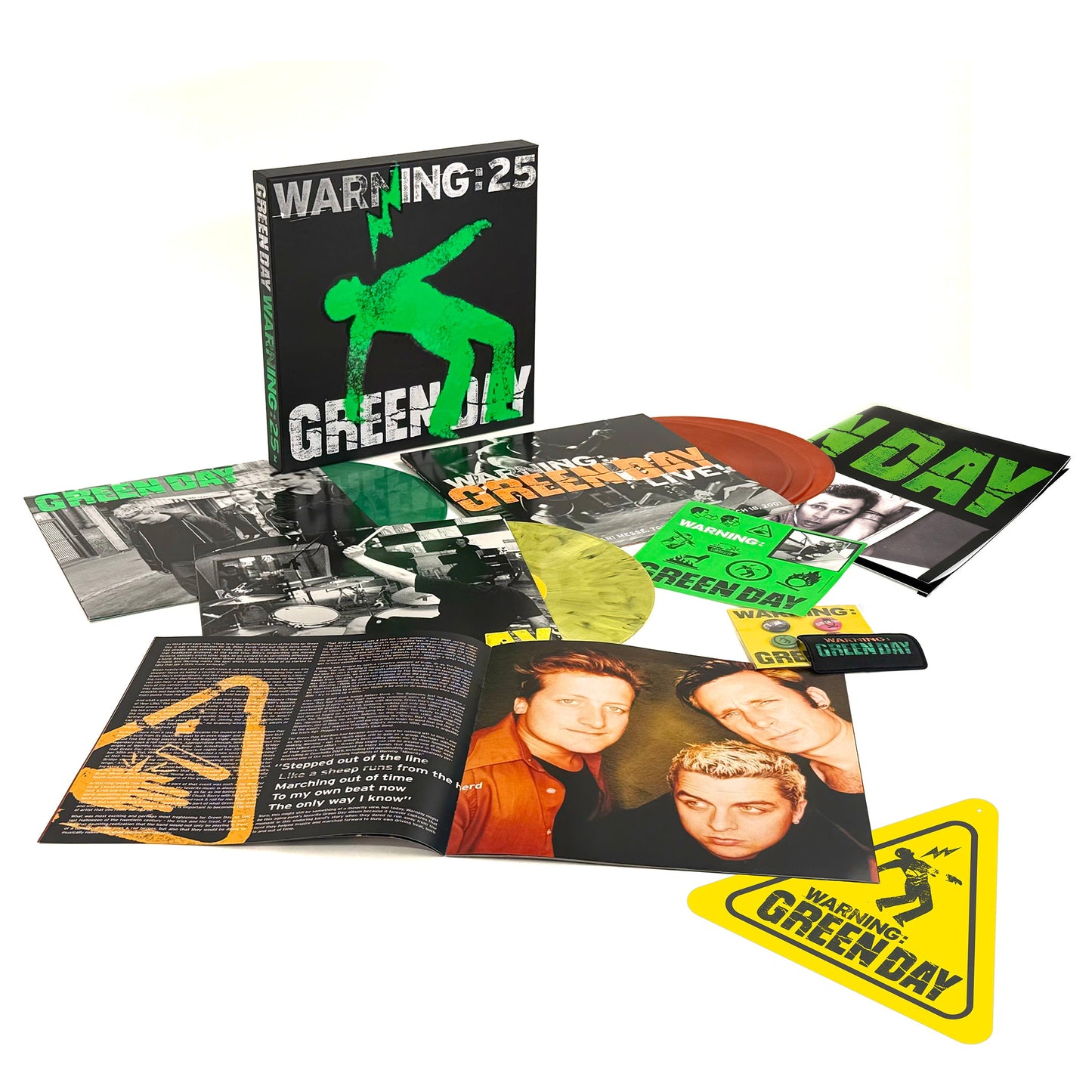 Green Day- Warning (25th Anniversary Deluxe Edition) (Indie Exclusive Vinyl) - VINYL