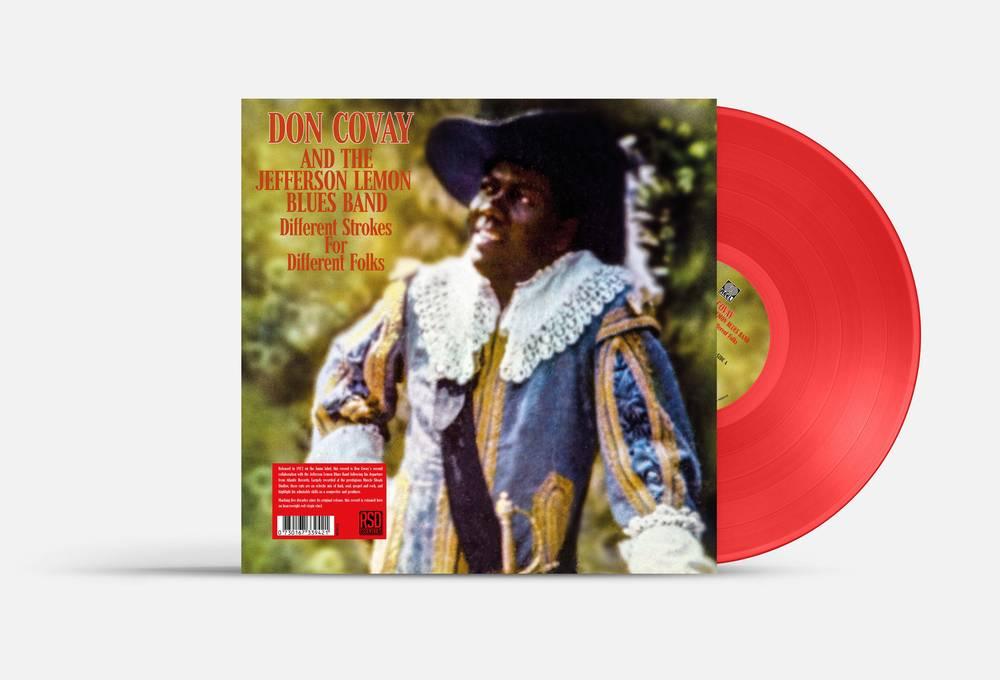 Don Covay & The Jefferson Lemon Blues Band- Different Strokes For Different Folks (RSD Essential Red LP) - VINYL