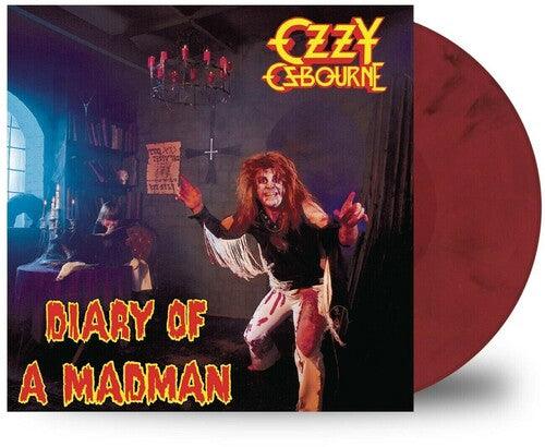 Ozzy Osbourne- Diary Of A Madman (Import) (Red/Black Swirl Vinyl) - VINYL