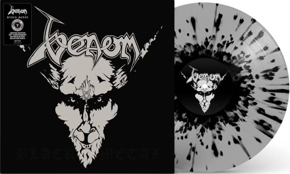 Venom- Black Metal (RSD Essential Silver/Black Splatter Vinyl) - VINYL