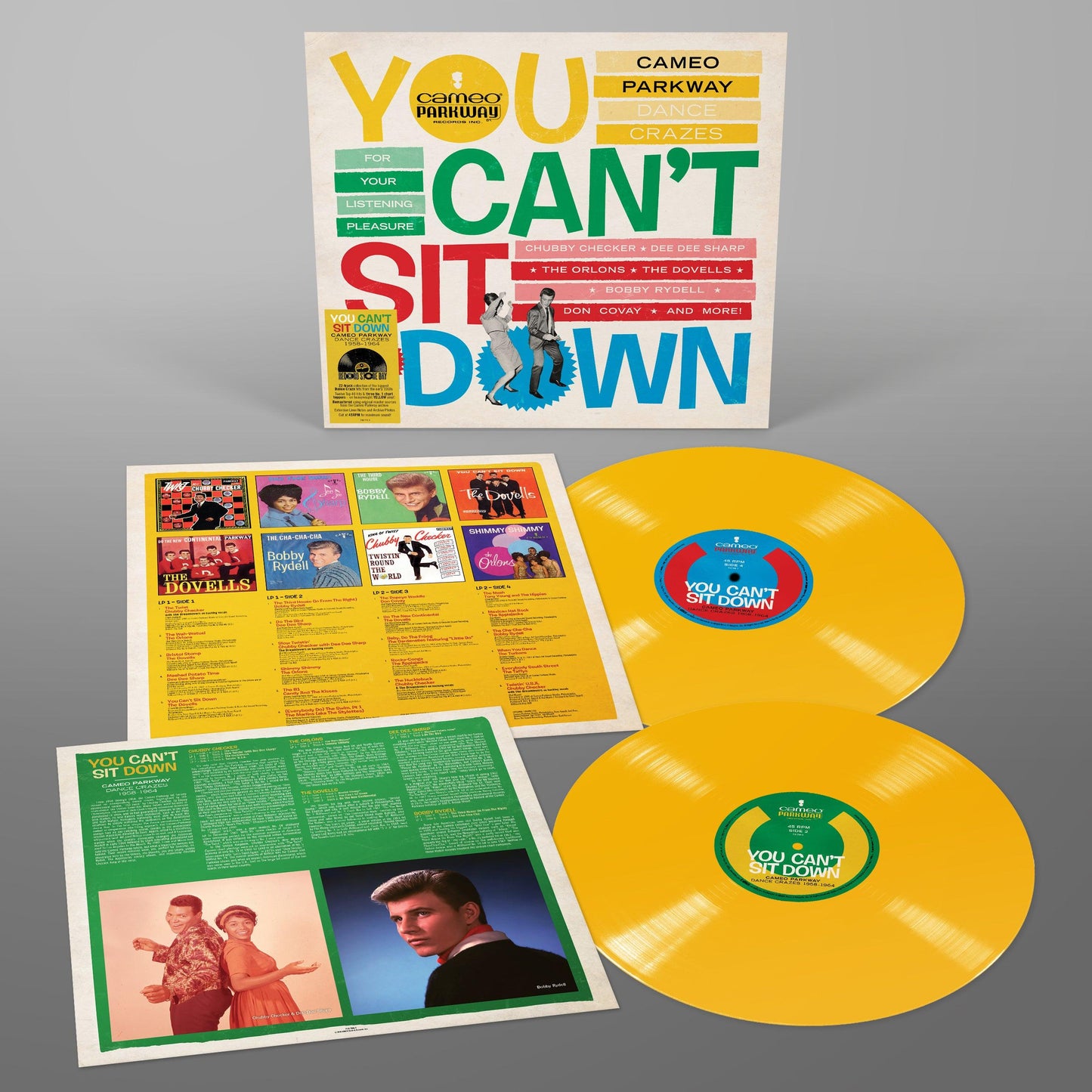 Various- You Can't Sit Down: Cameo Parkway Dance Crazes 1958-1964 (U.K. Collection) -RSD22 (Drop) - VINYL