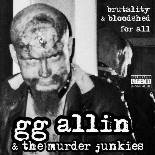 GG Allin & The Murder Junkies- Brutality And Bloodshed For Al (Orange Vinyl) - VINYL