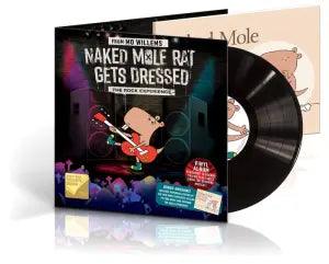 Mo Willems' Naked Mole Rat Gets Dressed Book + Vinyl Album - VINYL