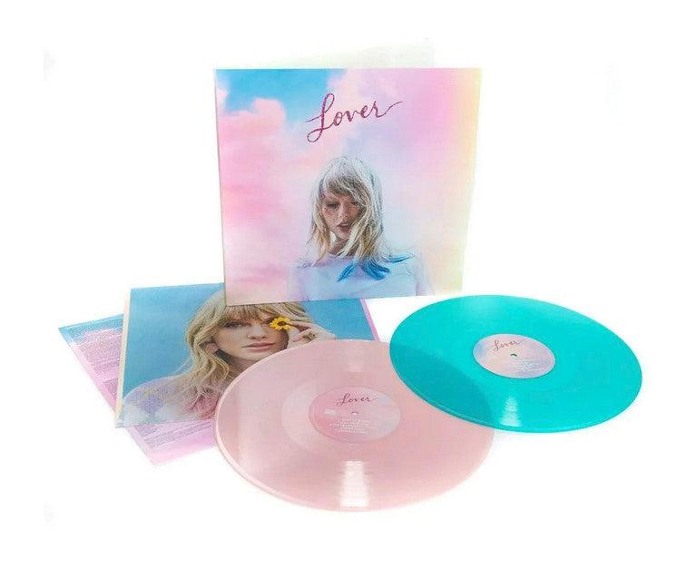 Taylor Swift- Lover (Pink/Blue Vinyl) (EU Import) - VINYL