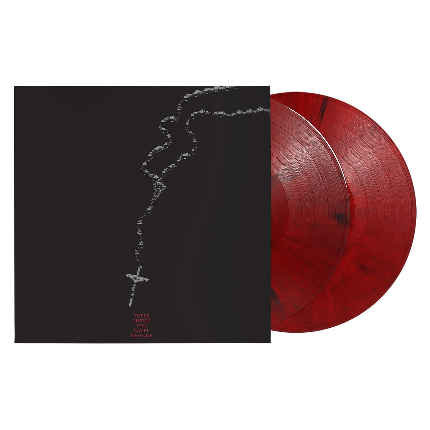 My Chemical Romance- Three Cheers for Sweet Revenge (Deluxe Edition) (Red & Black Marble Vinyl) - VINYL