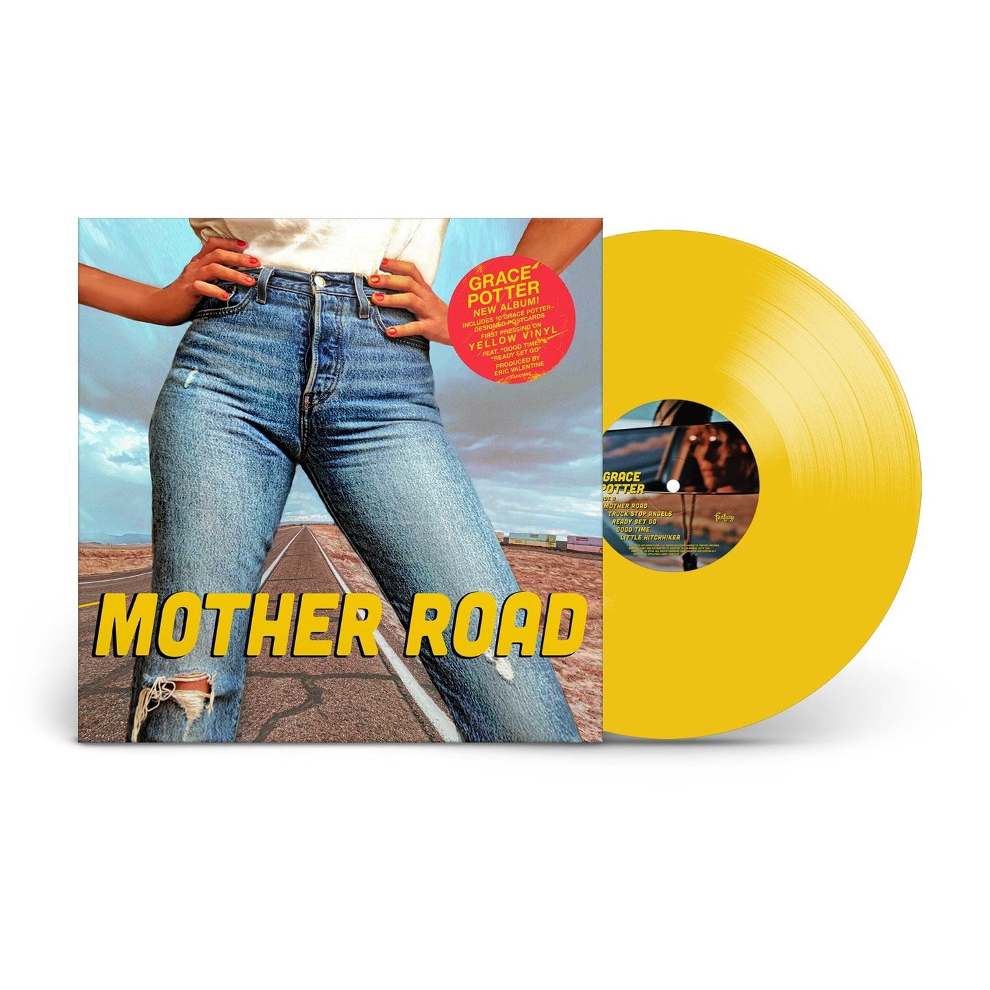 Grace Potter- Mother Road (Yellow Vinyl) - VINYL