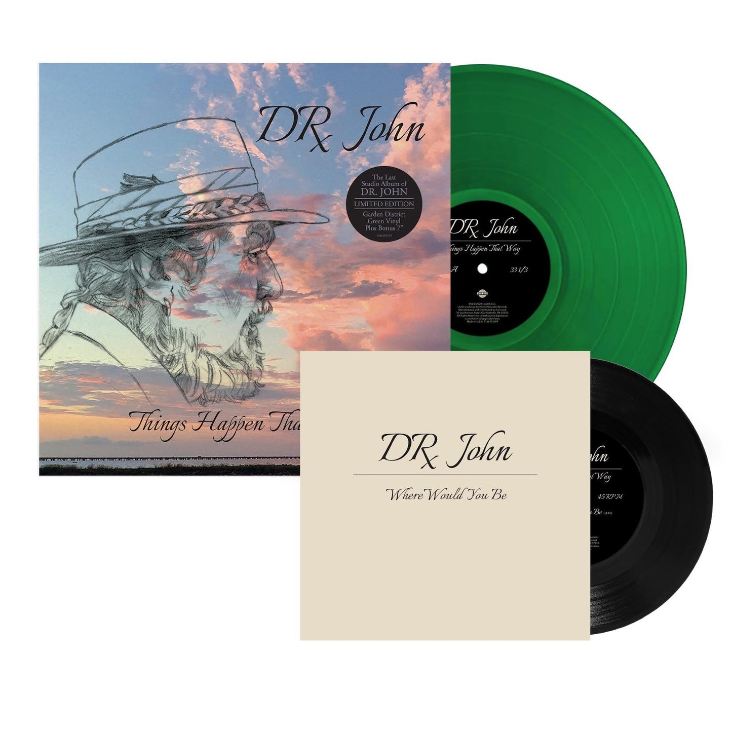 Dr. John- Things Happen That Way (Indie Exclusive Garden District Green + 7") - VINYL