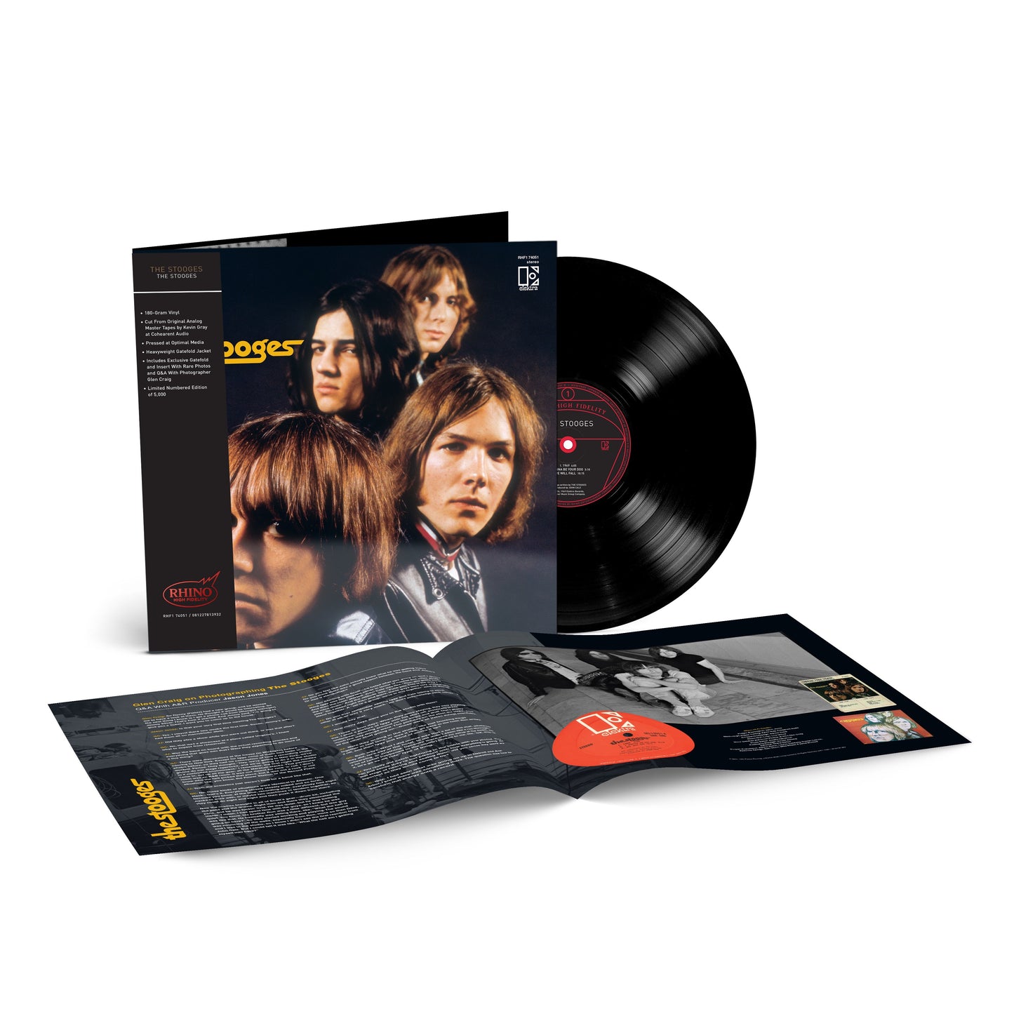 The Stooges- The Stooges (Elektra 75) (Hi-Fi) - VINYL