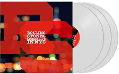 Rolling Stones- Licked Live In NYC (3LP White Vinyl) - VINYL