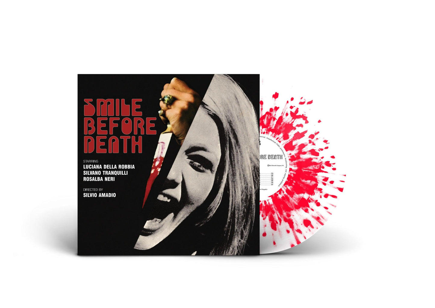 Roberto Pergadio- Smile Before Death Soundtrack - VINYL