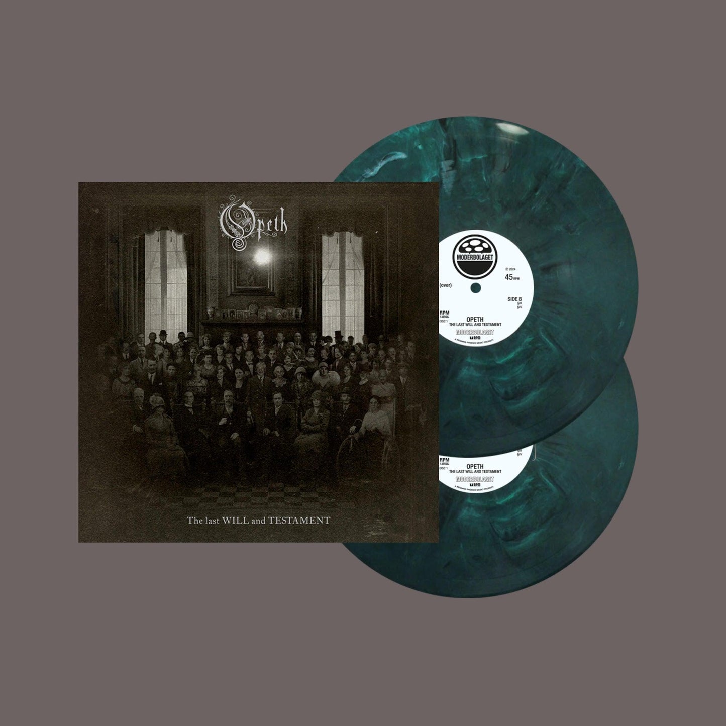 Opeth- The Last Will And Testament (Indie Exclusive Rough Seas Vinyl) (DAMAGED) - VINYL