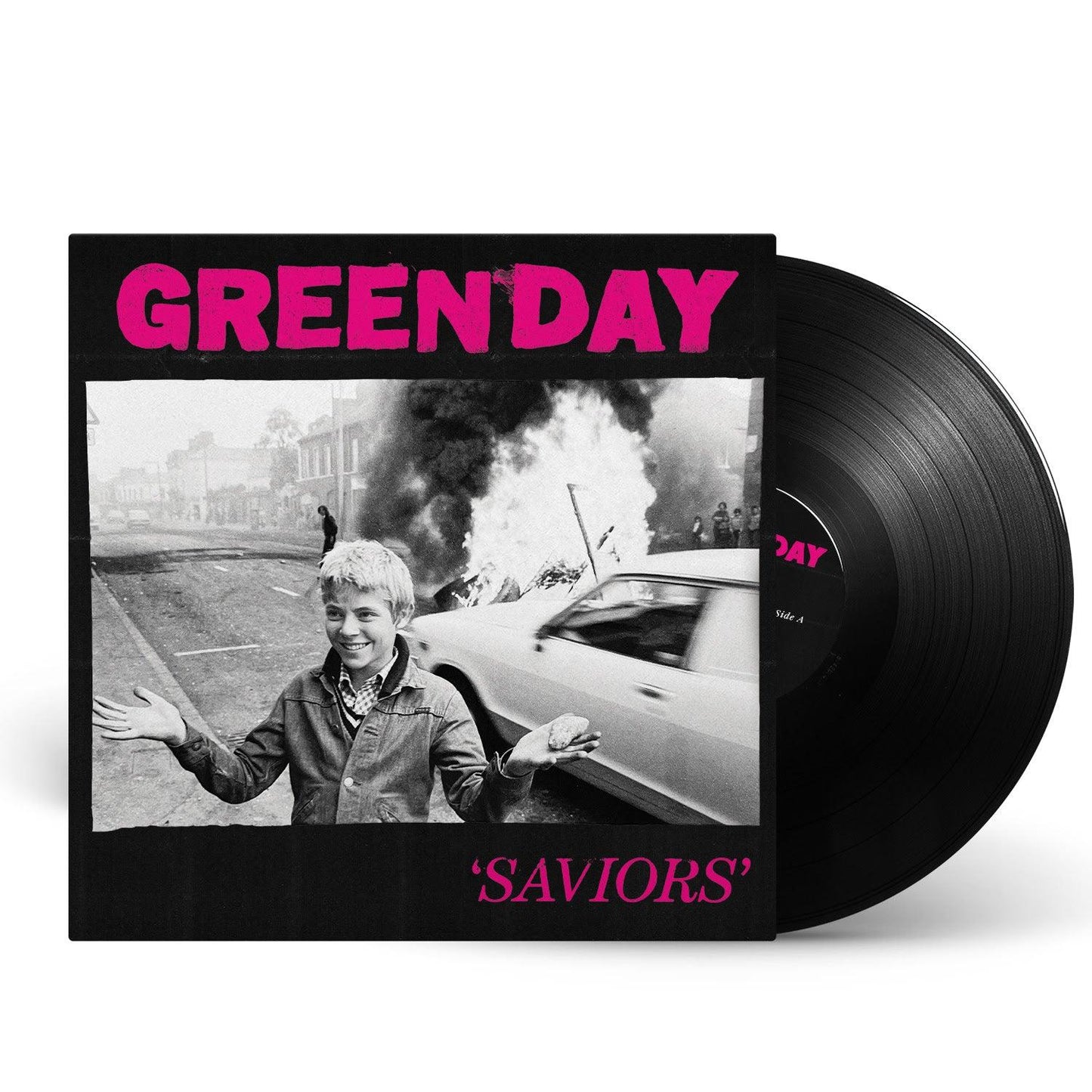 Green Day- Saviors (Black Vinyl w/ Poster) - VINYL