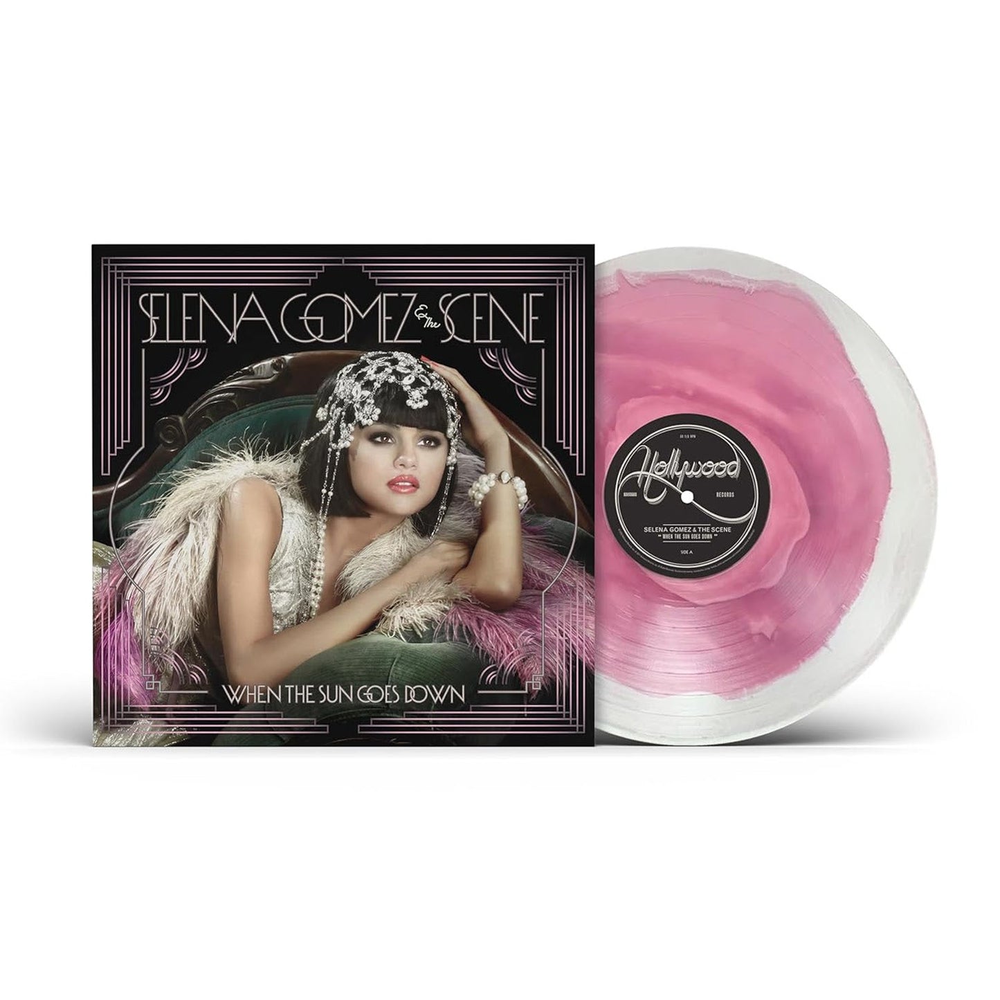 Selena Gomez & The Scene- When The Sun Goes Down (White/Lavender Swirl Vinyl) - VINYL