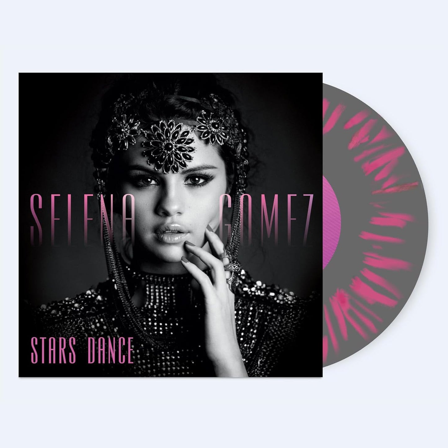Selena Gomez- Stars Dance (Gray/Red Wine Splatter Vinyl) - VINYL