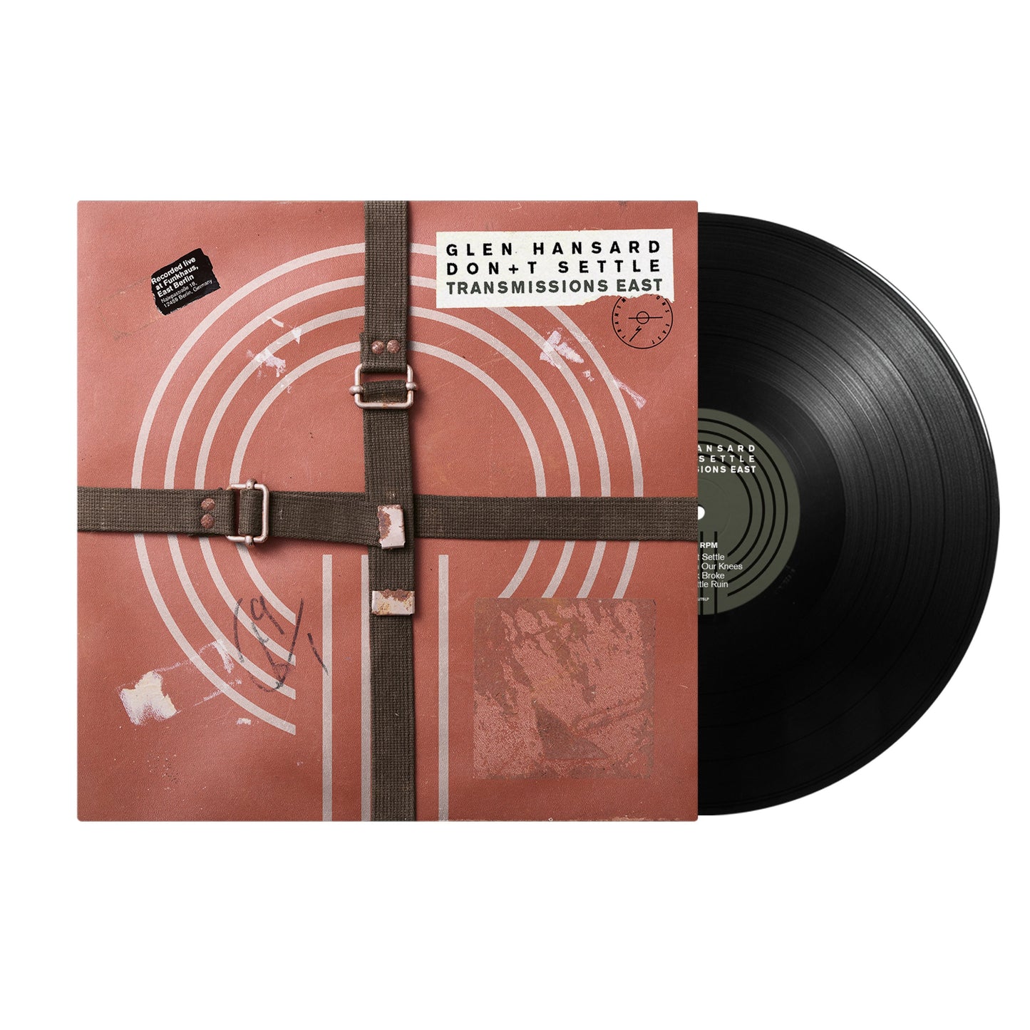 Glen Hansard- Don’t Settle (Vol. 1 - Transmissions East) (Black Vinyl) - VINYL
