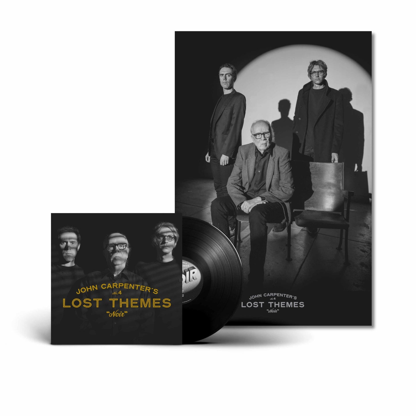 John Carpenter, Cody Carpenter & Daniel Davies- Lost Themes IV: Noir (Black Vinyl) - VINYL
