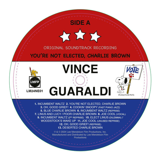 Vince Guaraldi- You're Not Elected, Charlie Brown (RSD Essential) - VINYL
